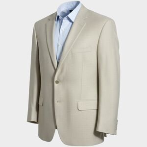JOS A BANK Mens Blazer Sport Coat 2-Button Casual Jacket 54R 2-Vent Stretch